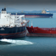 Illustration for article titled Two massive oil tankers miss each other by inches